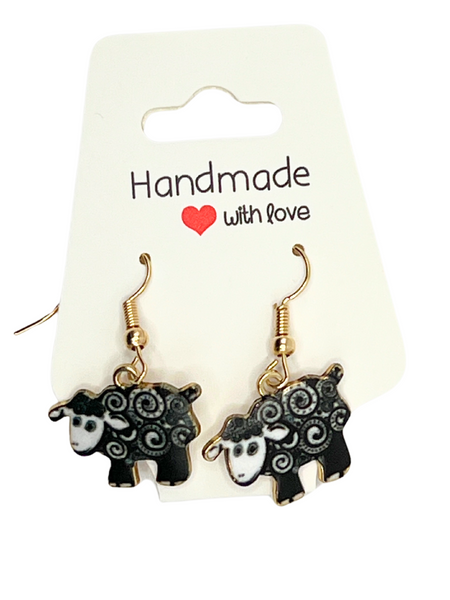 Sheep Earrings