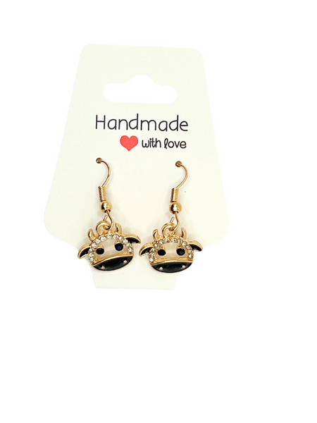 Cow Earrings