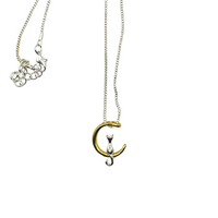 Cat on the Moon Necklace