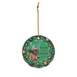 Maisie Reindeer Kisses Ornament