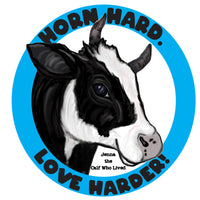Horn Hard, Love Harder featuring Jenna Short sleeve t-shirt