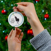 A Little Veganism Jenna Ceramic Ornament