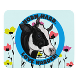 Horn Hard Love Harder Mouse pad