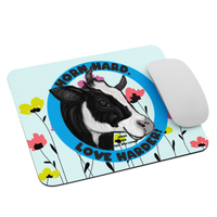 Horn Hard Love Harder Mouse pad