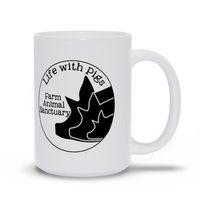 Life with Pigs 15oz Mugs