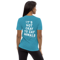Life With Pigs / It's Not Okay Unisex Tri-Blend Shirt