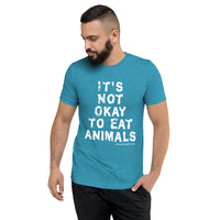 It's Not Okay / Save Animals Unisex Triblend T-Shirt