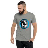 Horn Hard, Love Harder - Unisex Tri-Blend Shirt