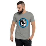 Horn Hard, Love Harder - Unisex Tri-Blend Shirt