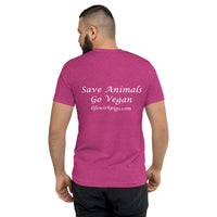 It's Not Okay / Save Animals Unisex Triblend T-Shirt