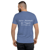It's Not Okay / Save Animals Unisex Triblend T-Shirt
