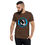 Horn Hard, Love Harder - Unisex Tri-Blend Shirt