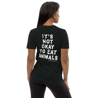 Life With Pigs / It's Not Okay Unisex Tri-Blend Shirt