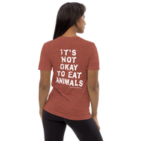 Life With Pigs / It's Not Okay Unisex Tri-Blend Shirt