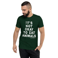 It's Not Okay / Save Animals Unisex Triblend T-Shirt