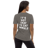 Life With Pigs / It's Not Okay Unisex Tri-Blend Shirt