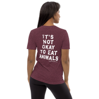 Life With Pigs / It's Not Okay Unisex Tri-Blend Shirt