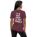 Life With Pigs / It's Not Okay Unisex Tri-Blend Shirt