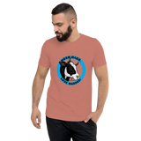 Horn Hard, Love Harder - Unisex Tri-Blend Shirt