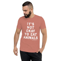 It's Not Okay / Save Animals Unisex Triblend T-Shirt