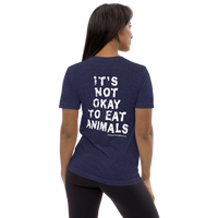 Life With Pigs / It's Not Okay Unisex Tri-Blend Shirt