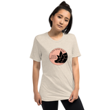 I Don't Eat Pigs, I Snuggle Them - Unisex Tri-Blend Shirt