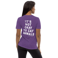 Life With Pigs / It's Not Okay Unisex Tri-Blend Shirt