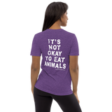 Life With Pigs / It's Not Okay Unisex Tri-Blend Shirt