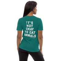 Life With Pigs / It's Not Okay Unisex Tri-Blend Shirt