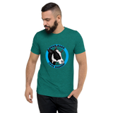 Horn Hard, Love Harder - Unisex Tri-Blend Shirt