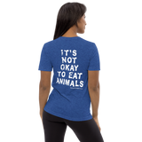 Life With Pigs / It's Not Okay Unisex Tri-Blend Shirt