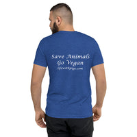 It's Not Okay / Save Animals Unisex Triblend T-Shirt